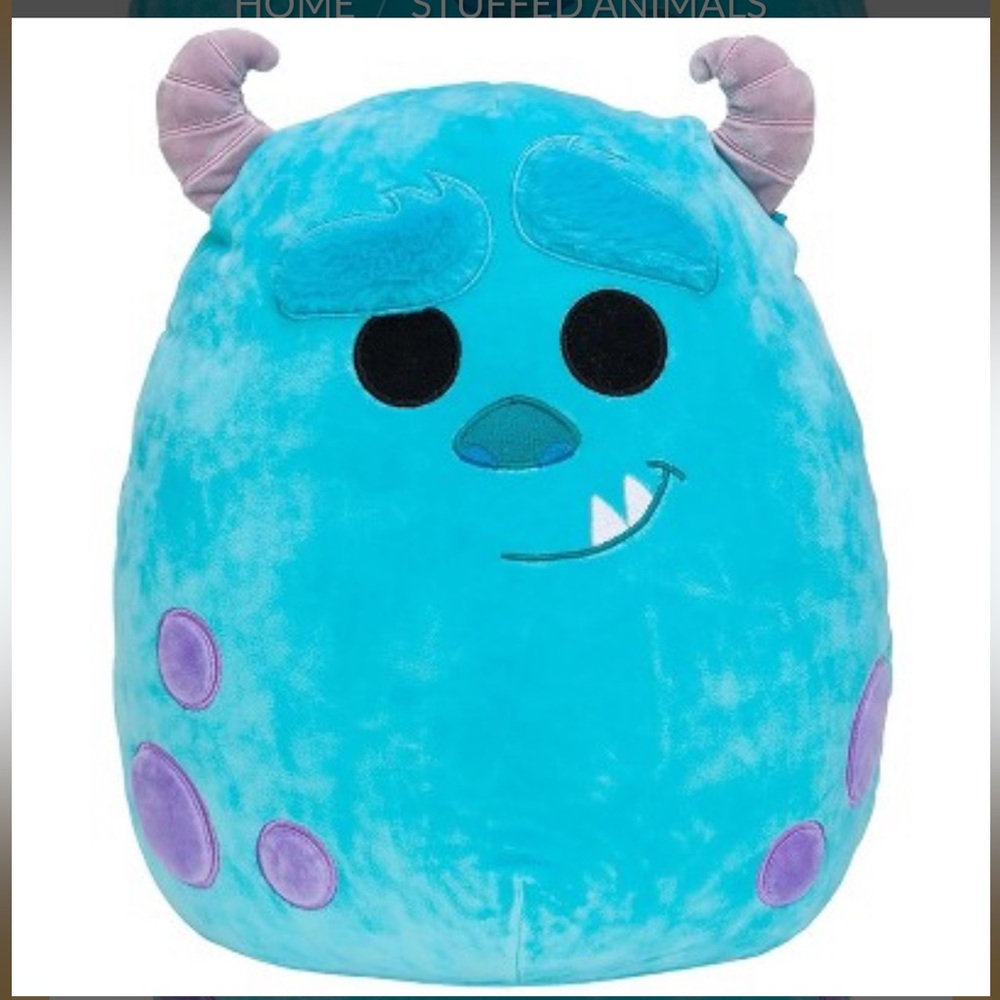 Squishmallows Disney Monsters Inc Sulley approx 12″ Plush toy stuff animal kids